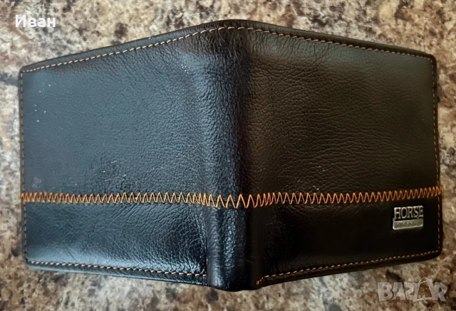 Портфейл естествена кожа , снимка 4 - Портфейли, портмонета - 53508144