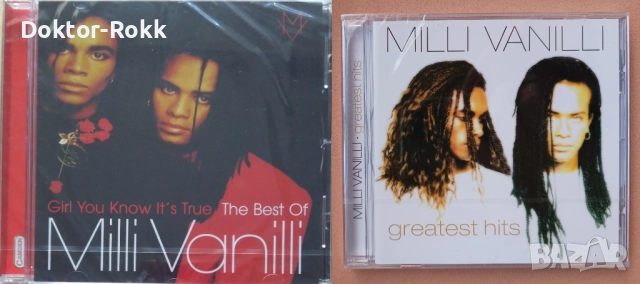 Milli Vanilli - CD - оригинални дискове