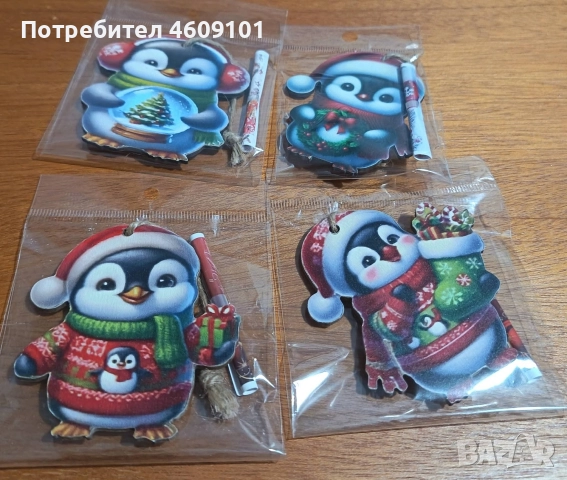 коледни играчки за елха с късметче, снимка 4 - Коледни подаръци - 52777788