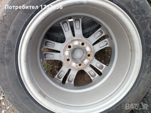 Алуминиеви джанти 5x112 16" vw Audi. Mercedes, снимка 8 - Гуми и джанти - 50047618