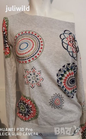 Пуловер Desigual промо, снимка 8 - Блузи с дълъг ръкав и пуловери - 38791451