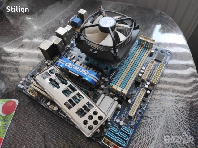 GIGABYTE GA-880GMA-UD2H + процесор 4 ядрен + охладител, снимка 4 - Дънни платки - 49127706