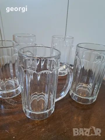 пет немски халби за бира 0,3 литра     17/3