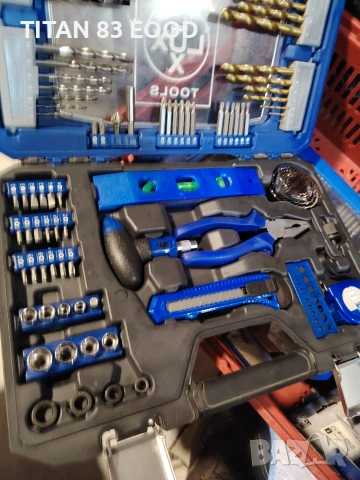 Комплект свредла, битове и инструменти LUX, 101 части, снимка 2 - Куфари с инструменти - 52928961