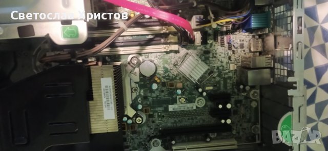 Продавам настолен компютър HP 6200 Pro SFF, снимка 3 - Работни компютри - 43869106