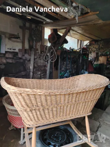 Старинни бебешки кошчета , снимка 4 - Антикварни и старинни предмети - 49809347