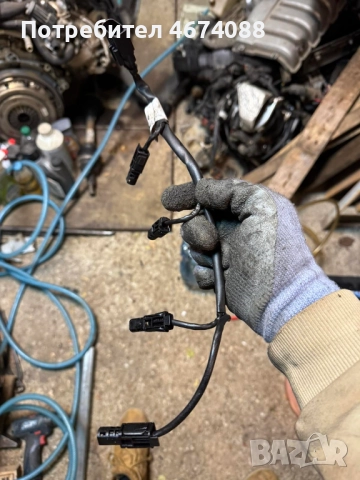 Кабел с букси за подгревните свещи на двигател на Мерцедес Mercedes 2.2Cdi само за 20лв. A651501333