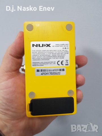 Nux CH-3 Chorus Electric guitar pedal effect - хорус педал за ел китара /КАТО НОВ/, снимка 4 - Китари - 36870260
