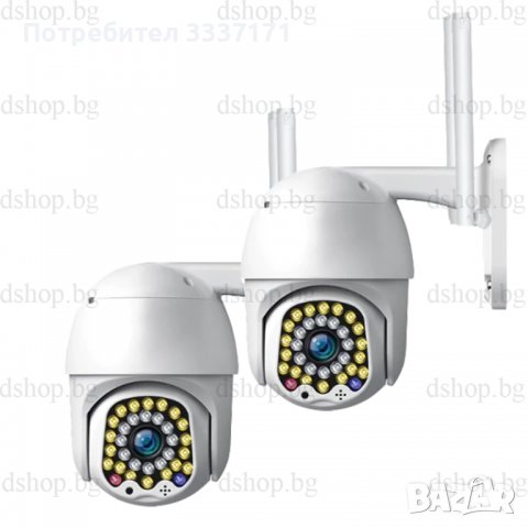 Куполна Камера Hawkeye 32 LED, 2MP, снимка 2 - HD камери - 36916391