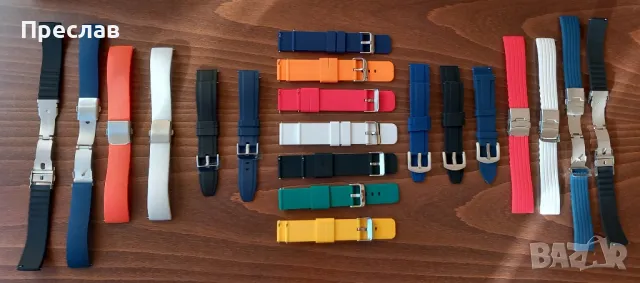 Силиконови каишки за часовници , снимка 12 - Каишки за часовници - 48992014