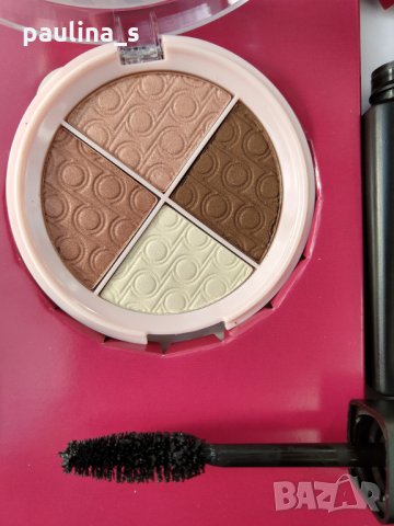 Комплект сенки / хайлайтъри с бронзиращ ефект и спирала "Flormar"®, снимка 3 - Декоративна козметика - 27894570