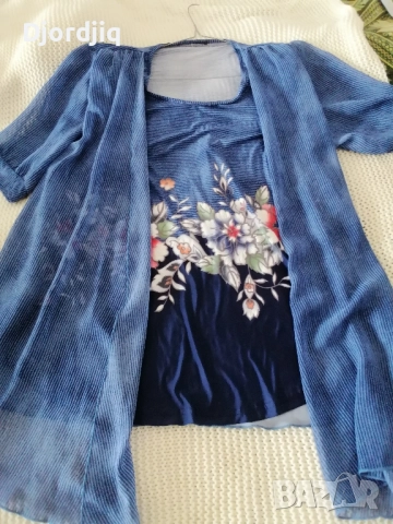 Дамски блузи ХЛ нови!! , снимка 7 - Блузи с дълъг ръкав и пуловери - 52419077