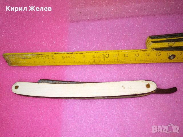 Старинен НЕМСКИ РЯДЪК КОЛЕКЦИОНЕРСКИ БРЪСНАЧ 43164, снимка 8 - Колекции - 44010410