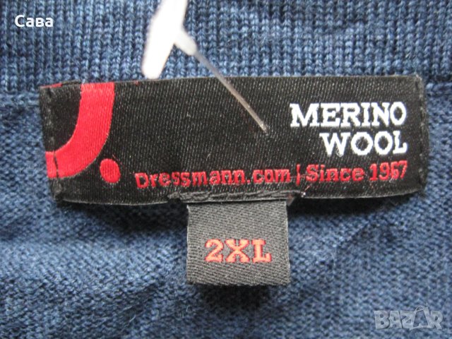 Пуловер DRESSMANN  мъжки,ХЛ