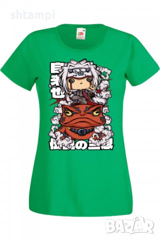 Дамска тениска aruto Jiraya 01,Анимация,игра,Празник,Повод., снимка 8 - Тениски - 37945853