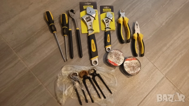 инструменти topmaster топмастер отвертки раздвижен ключ керпеден секачки