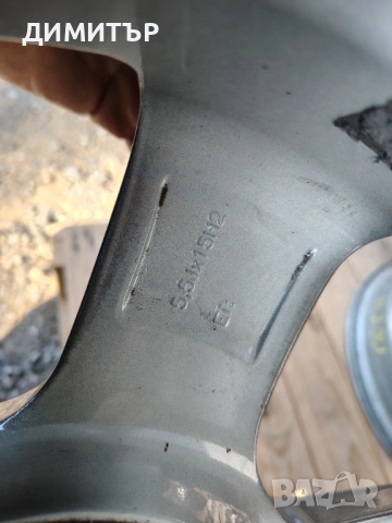 4бр.АЛУМИНИЕВИ ДЖАНТИ 15ки за TOYOTA 5x100 5,5J ET45, снимка 3 - Гуми и джанти - 52299342