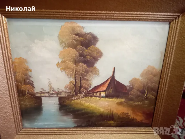 Стара красива маслена картина!, снимка 1