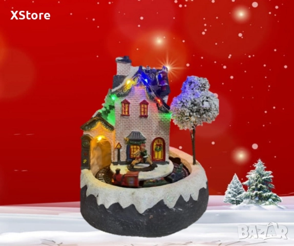 Коледна светеща декорация с Дядо Коледа - Оживете празничния дух у дома, снимка 8 - Декорация за дома - 52441055