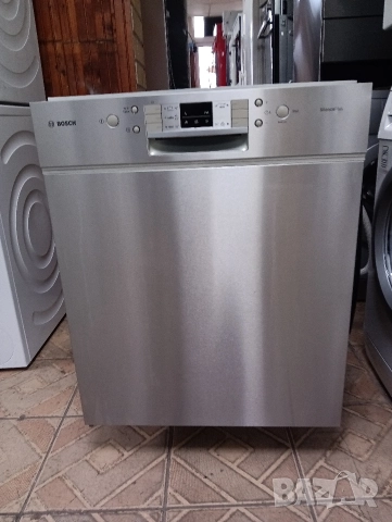 Иноксова широка 60 см съдомиялна Бош Bosch Made in Germany 2 години гаранция!, снимка 10 - Съдомиялни - 52580325