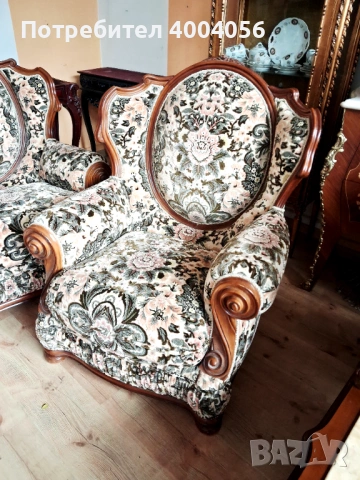 Диван с кресла, снимка 6 - Дивани и мека мебел - 53573984