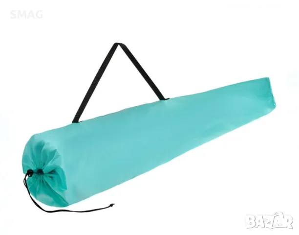 Къмпинг стол сгъваем тюркоаз с калъф 54x54x87cm S_1235217, снимка 4 - Къмпинг мебели - 50046905