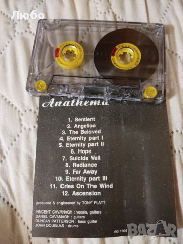 Anathema, снимка 5 - Аудио касети - 37736212