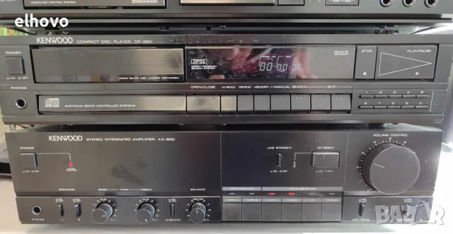 Стерео усилвател, дек, тунер, CD Kenwood, снимка 7 - Ресийвъри, усилватели, смесителни пултове - 48111814