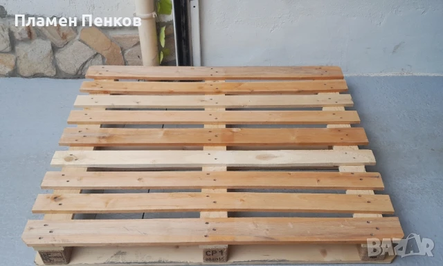 Нови дървени палета / палети / , размер 120 / 100 см / скари /, снимка 4 - Дограми - 44978894