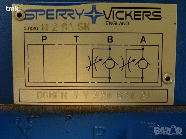 хидравличен разпределител Vickers DG5V 7 6C 2 UB 10 S300 C, снимка 4 - Резервни части за машини - 37052558
