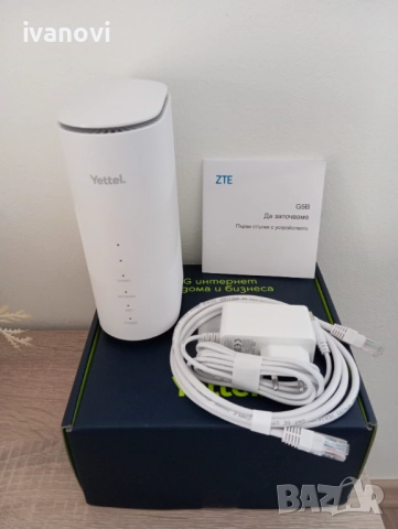 5G рутер ZTE , снимка 4 - Рутери - 49567863