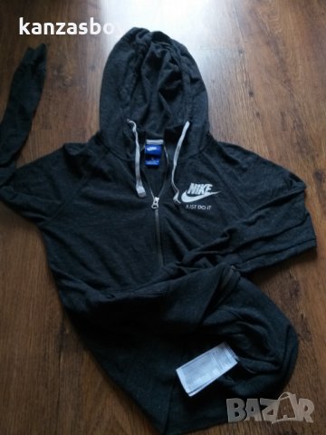 NIKE GYM VNTG HOODIE FZ - страхотно дамско горнище, снимка 7 - Спортни екипи - 34979414
