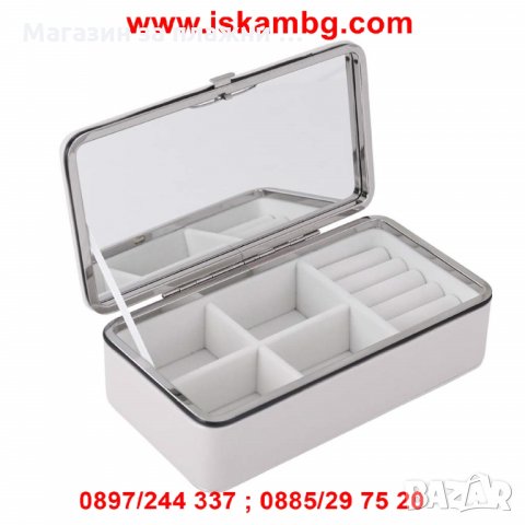 Правоъгълна кутия за бижута 1753, снимка 8 - Подаръци за жени - 28405834