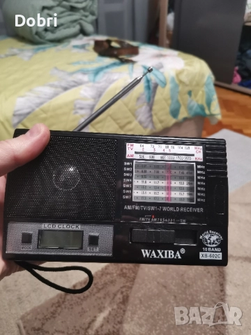 Мултифукционално радио Waxiba XB-602C, снимка 3 - Радиокасетофони, транзистори - 52277657
