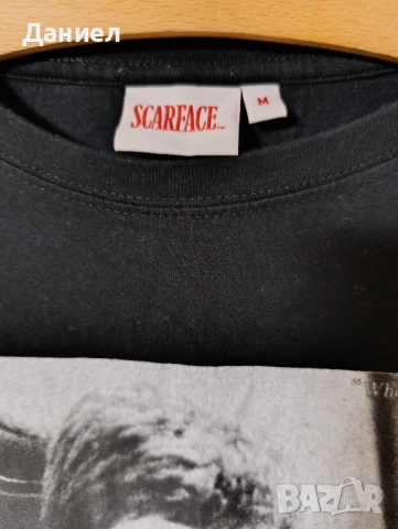 Тениска Scarface , снимка 3 - Тениски - 51620528