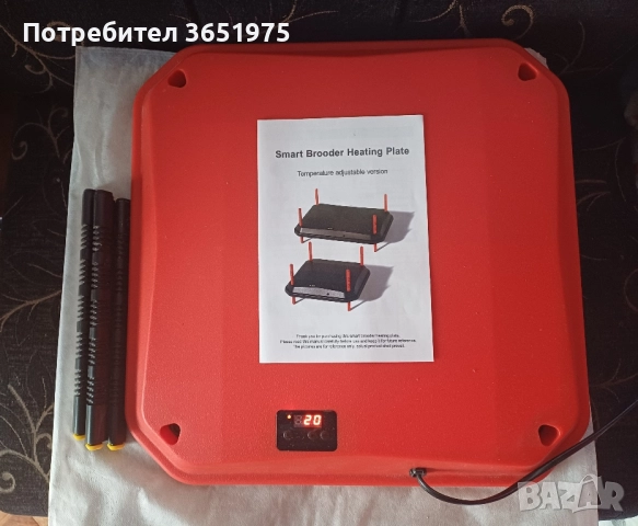 Отоплителна плоча за пилета