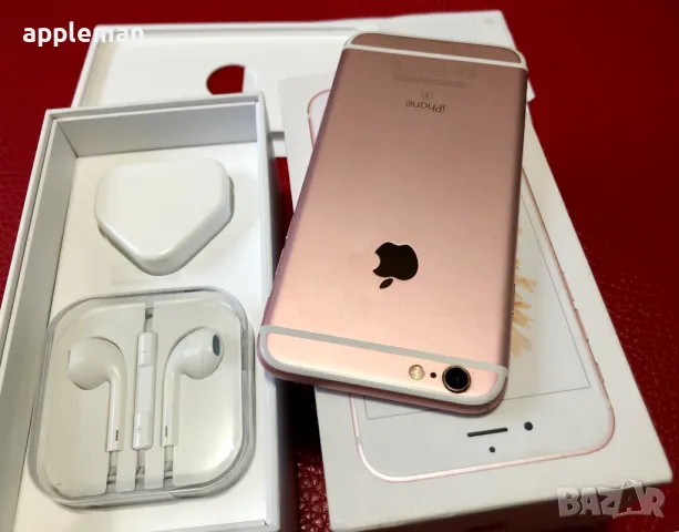 Apple iPhone 6s 16Gb Rose gold Фабрично отключен, снимка 7 - Apple iPhone - 48801632