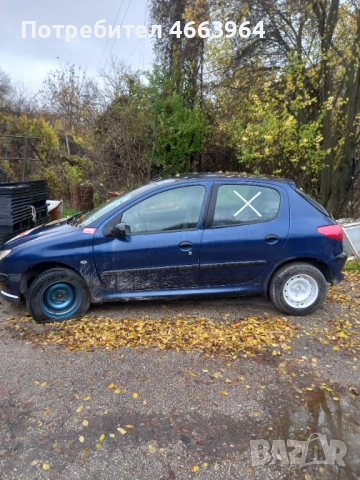Пежо 206 1.4 пълна инжекция, снимка 5 - Автомобили и джипове - 52582167