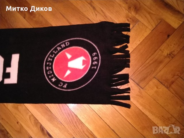 FC Midtjylland Denmark футболен шал, снимка 3 - Футбол - 28204041