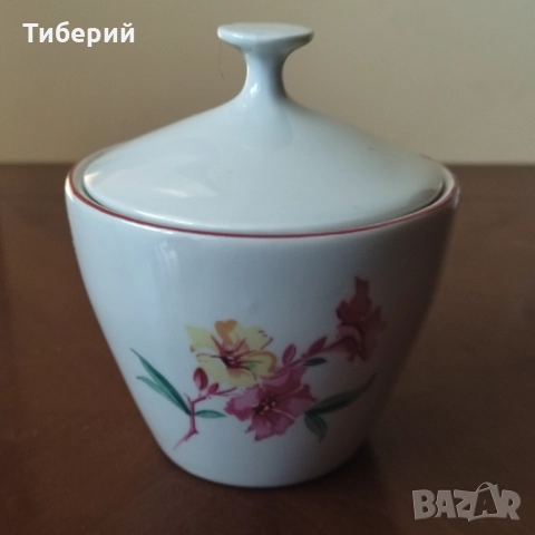 Порцеланова захарница/латиера, снимка 5 - Декорация за дома - 52182958