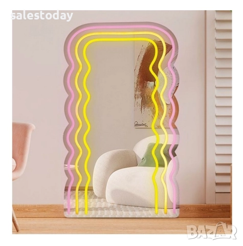 Огледало с осветление, 30*50см