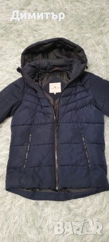 Мъжко зимно яке Tom Tailor - размер S, снимка 2 - Якета - 48162250