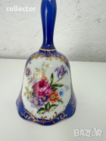 Колекционерска порцеланова камбанка. №7578, снимка 2 - Колекции - 52301700