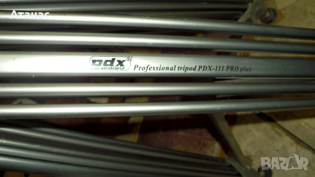  Професионален видео и фото статив PDX - 111  PRO PLUS с флуидна глава , снимка 6 - Чанти, стативи, аксесоари - 50818048