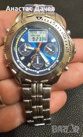 Винтидж часовник TEMPIC , снимка 6 - Мъжки - 52879020