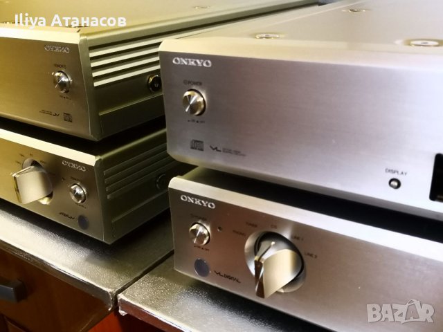 Hi-End Onkyo A-1VL стерео усилвател и Onkyo CD C-1VL TX NR с дистанционно VSX AVR RX AVH DEH, снимка 7 - Аудиосистеми - 36939089