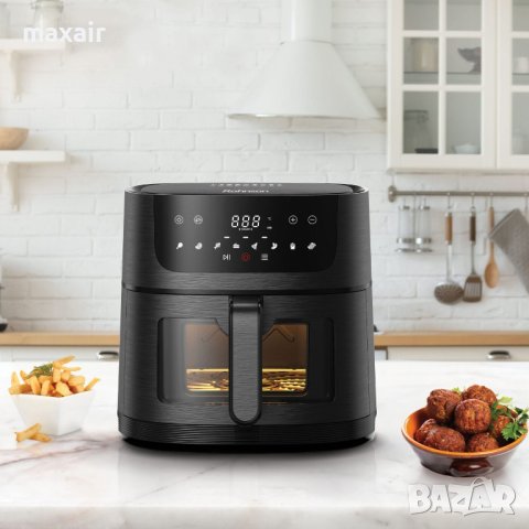 Фритюрник AirFryer Rohnson R-2847 * Безплатна доставка * Гаранция 2 години, снимка 6 - Фритюрници - 44061443