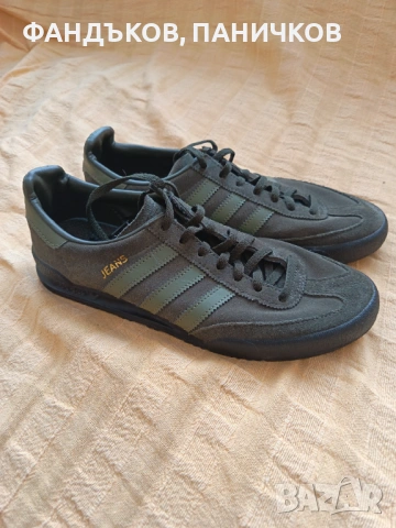 оригинални маратонки Адидас jeans, естествен велур, номер 40, снимка 3 - Маратонки - 53255185