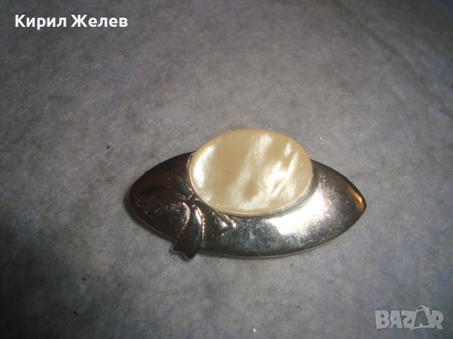 ВИНТИДЖ АРТ СРЕБРИСТА СТИЛНА БРОШКА 18956, снимка 6 - Други - 37692003