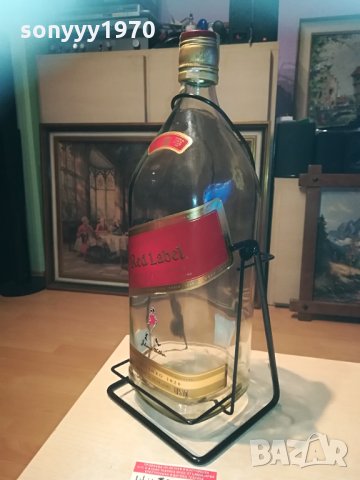 ПОРЪЧАНО!!! johnnie walker-BIG 4.5l празно шише с люлка 1304212050, снимка 10 - Колекции - 32537410